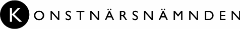 Konstnärsnämnden Logo